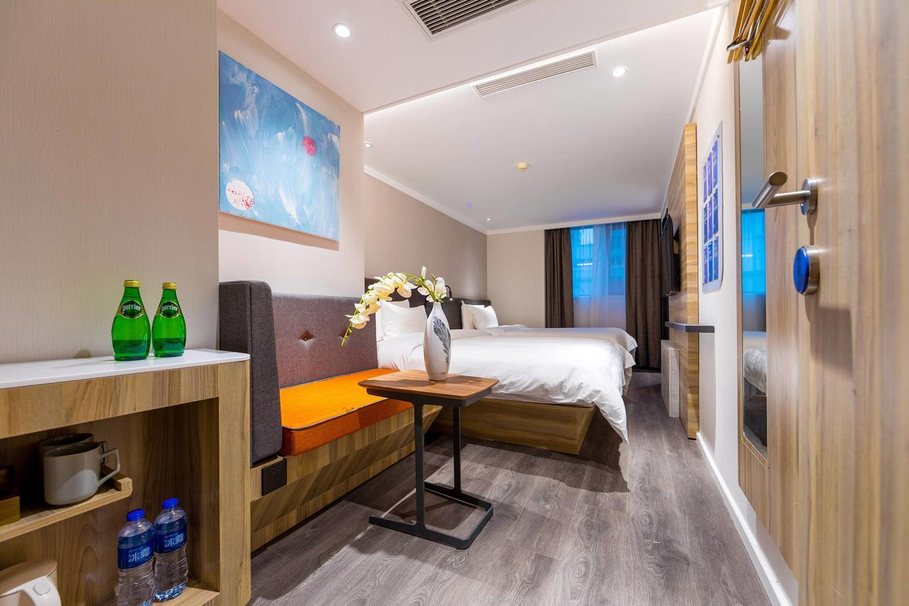 Hanting Premium Hotel Shanghai Dapu Bridge Riyueguang Shopping Mall Esterno foto