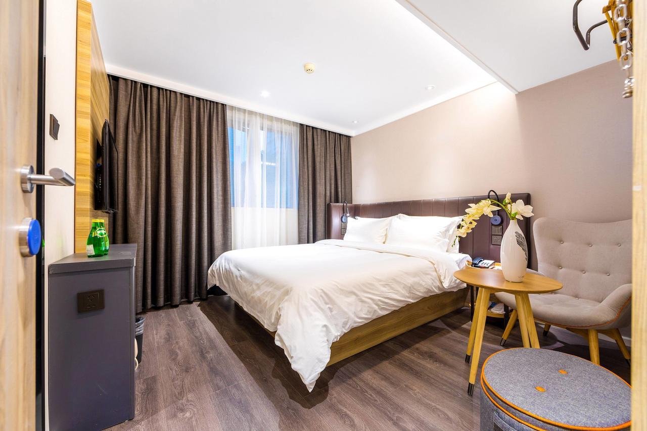 Hanting Premium Hotel Shanghai Dapu Bridge Riyueguang Shopping Mall Esterno foto