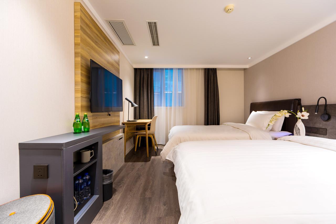 Hanting Premium Hotel Shanghai Dapu Bridge Riyueguang Shopping Mall Esterno foto