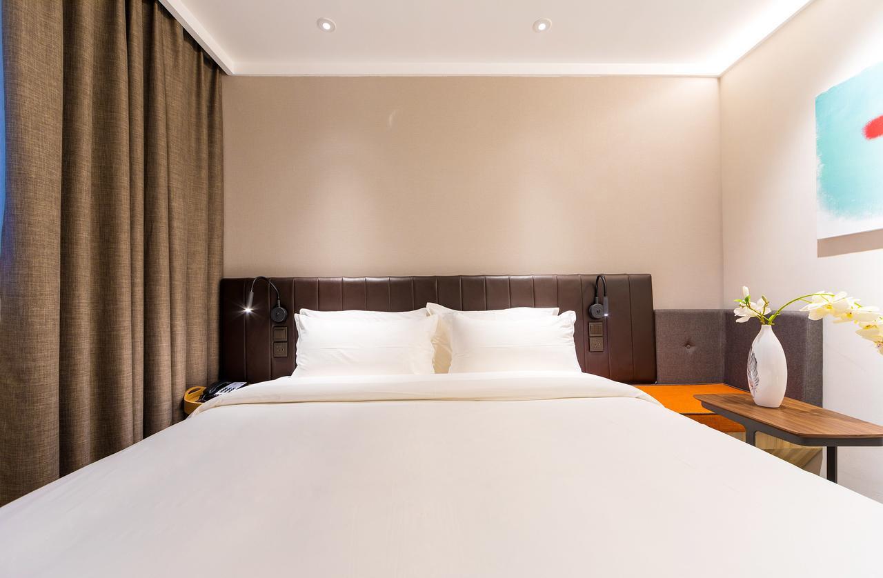Hanting Premium Hotel Shanghai Dapu Bridge Riyueguang Shopping Mall Esterno foto